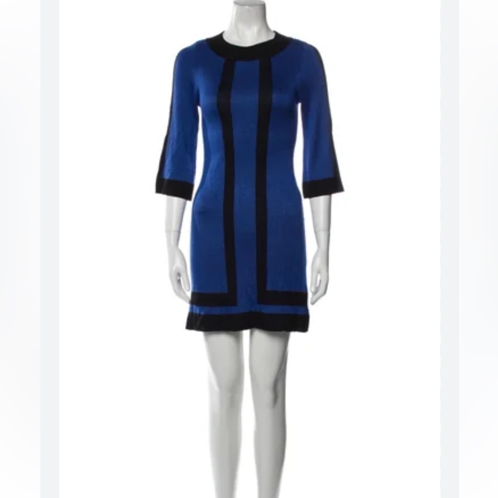 Alice + Olivia Color-block Sweater Dress size S